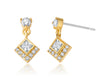 Gold diamond earrings for women holiday gift ideas sale