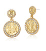 Christmas gift for women jewelry on sale now gold vintage earrings