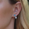 Turquoise Skye Studs Ambyr Childers Jewelry