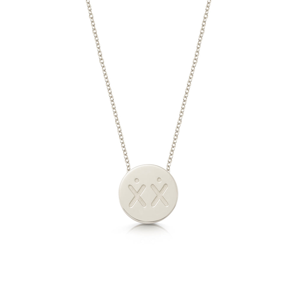 White Gold Best Friend Necklace | Ambyr Childers