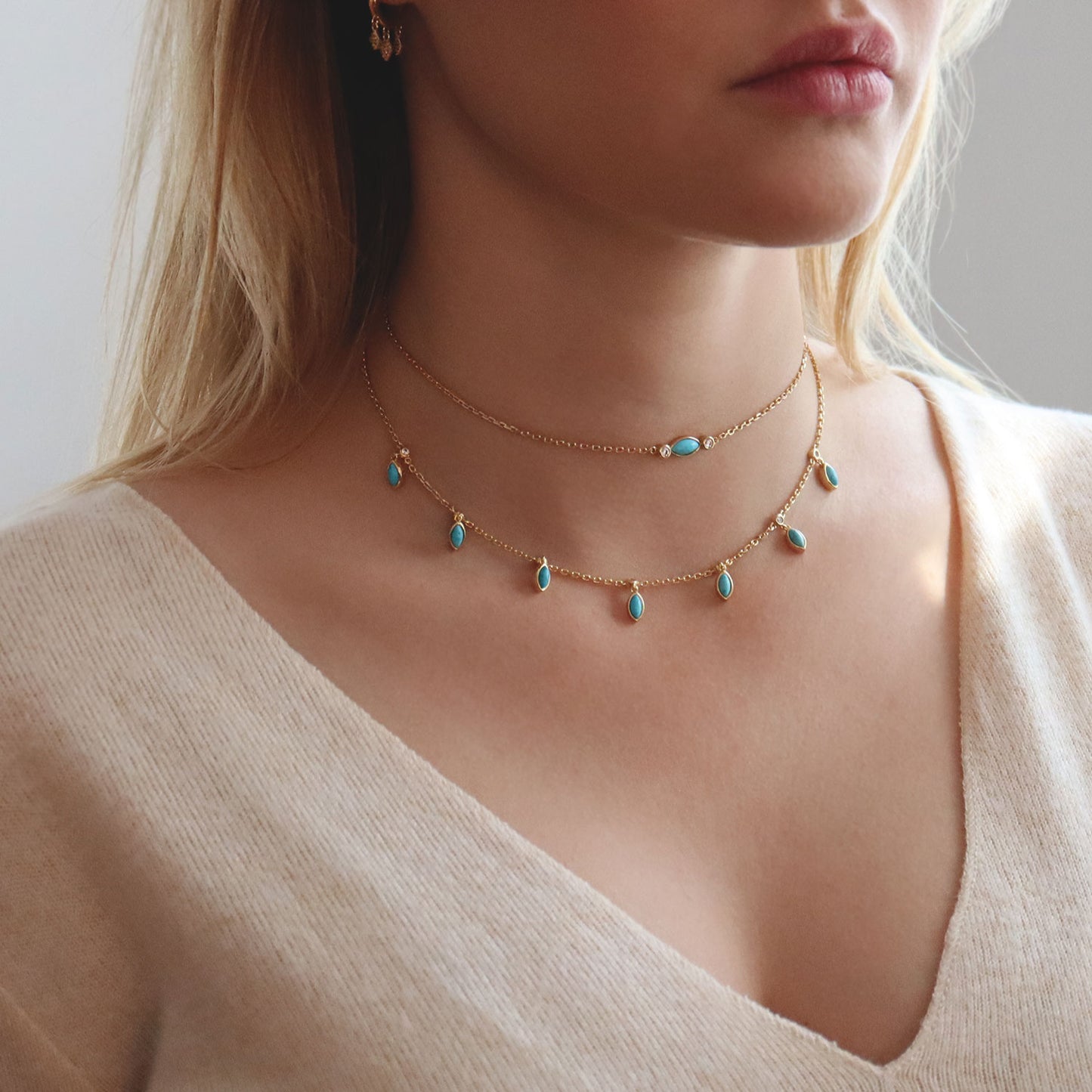 Turquoise Skye Choker unique design for women