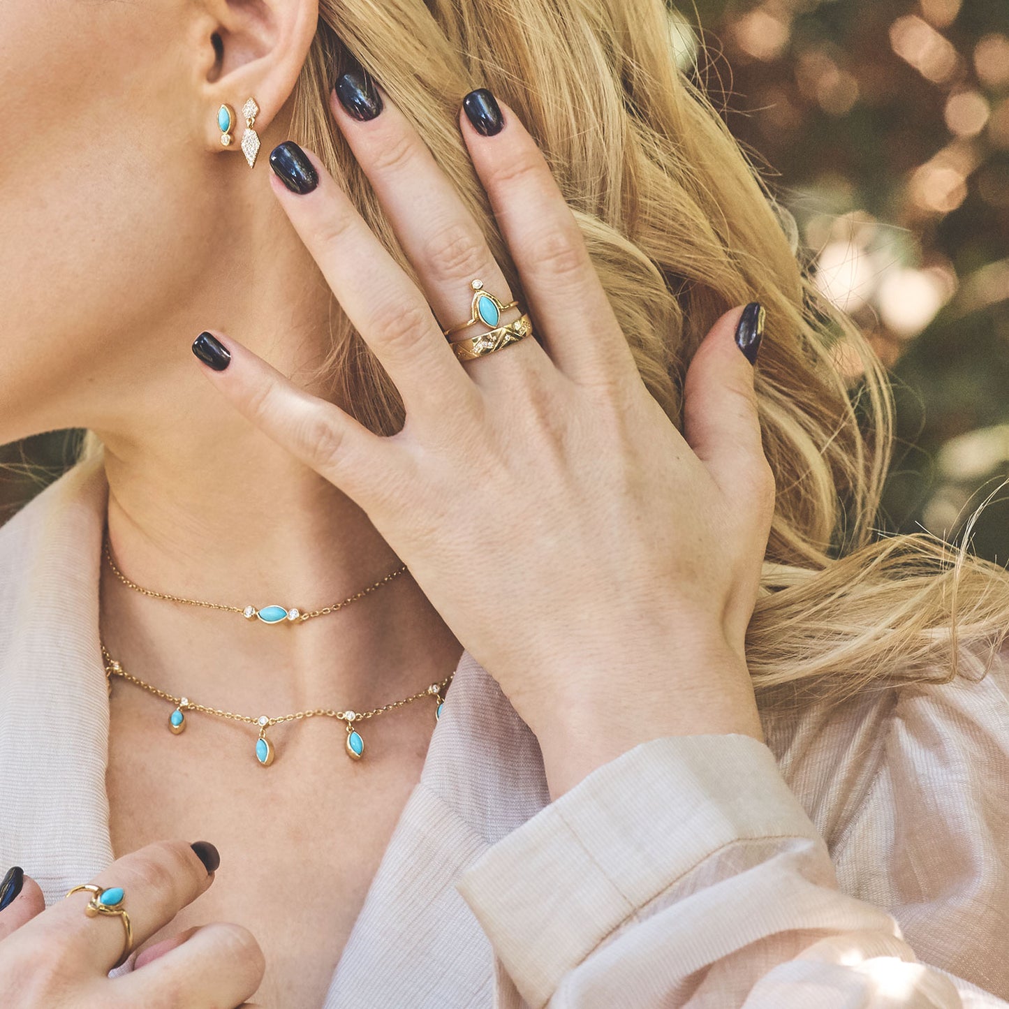 Turquoise Skye Ring