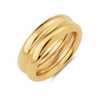 unique yellow gold ring for women; Meaningful Spring Jewelry for Modern Woman