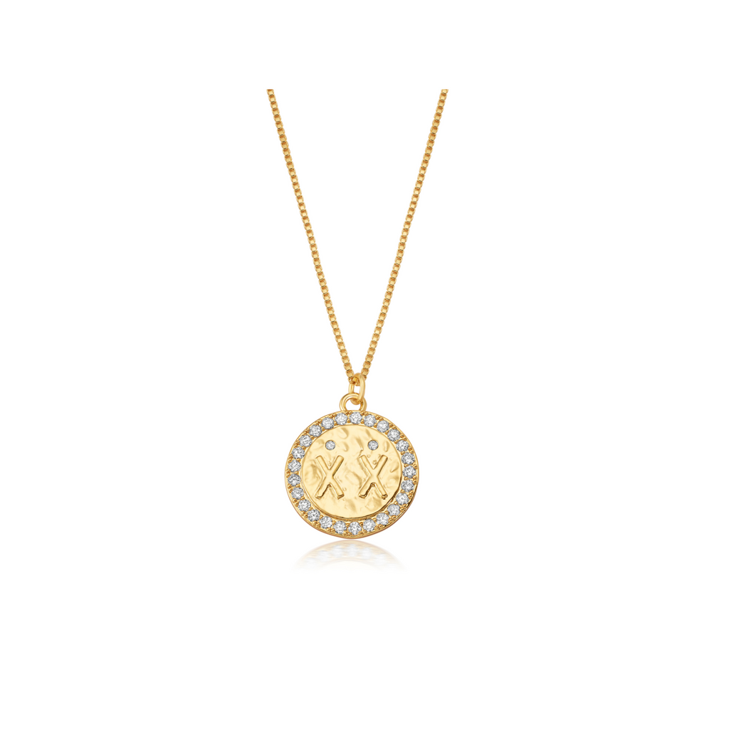Vintage Gold Coin Necklace for Women; Meaningful Spring Jewelry for Modern Woman